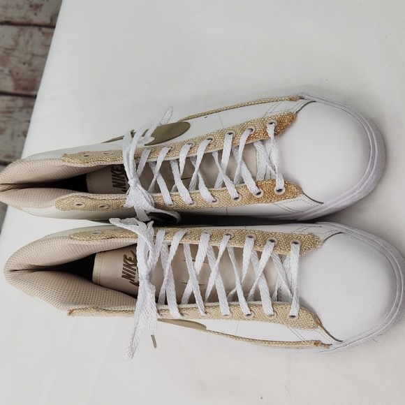 Nike Blazer Mid GS Khaki Sneakers - Picture 5 of 8